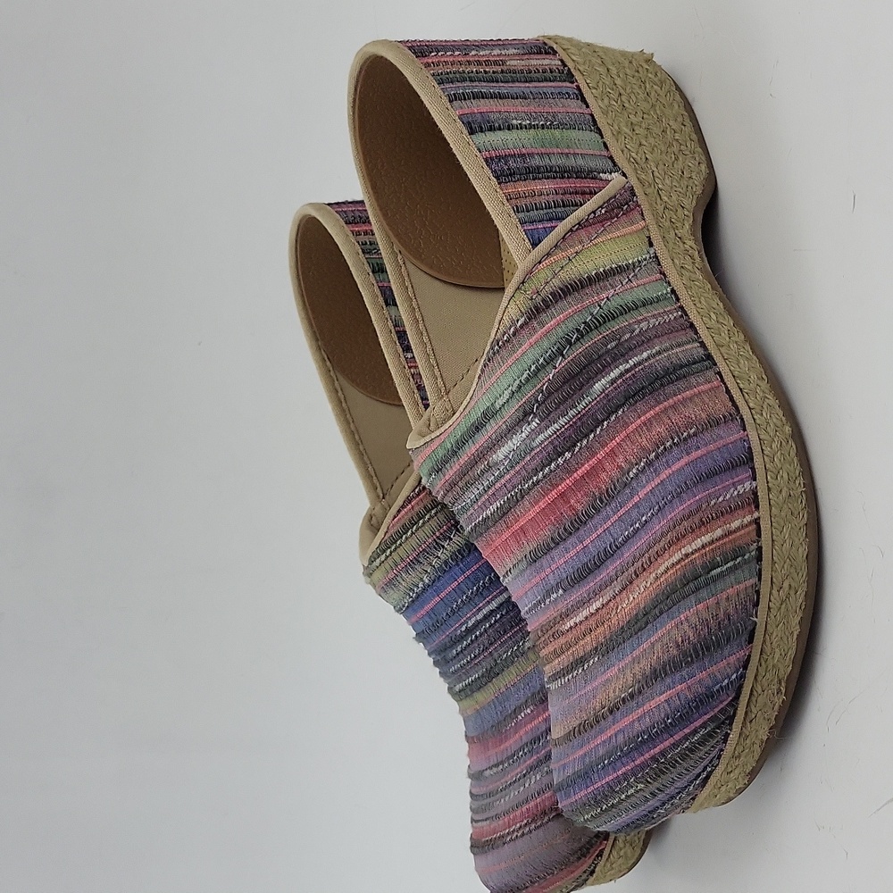 Dansko Clogs Fabric Jute Pro Artisan Weave Sunset Fabric EU 40